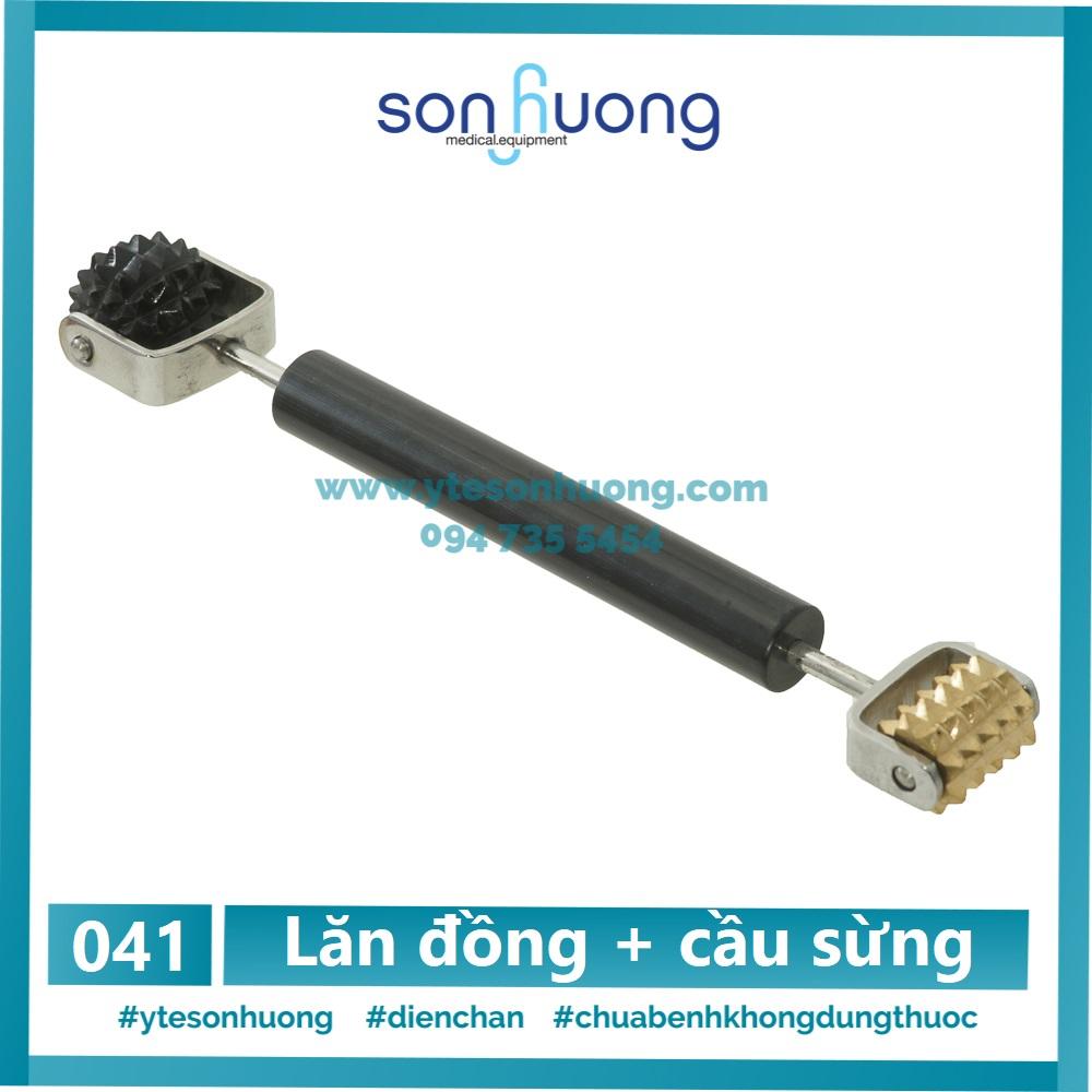 Thanh lăn đồng + cầu sừng diện chẩn