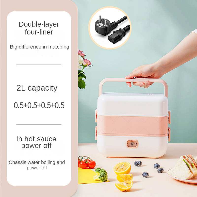 POCKETOP Hộp đựng cơm có chức năng hâm nóng