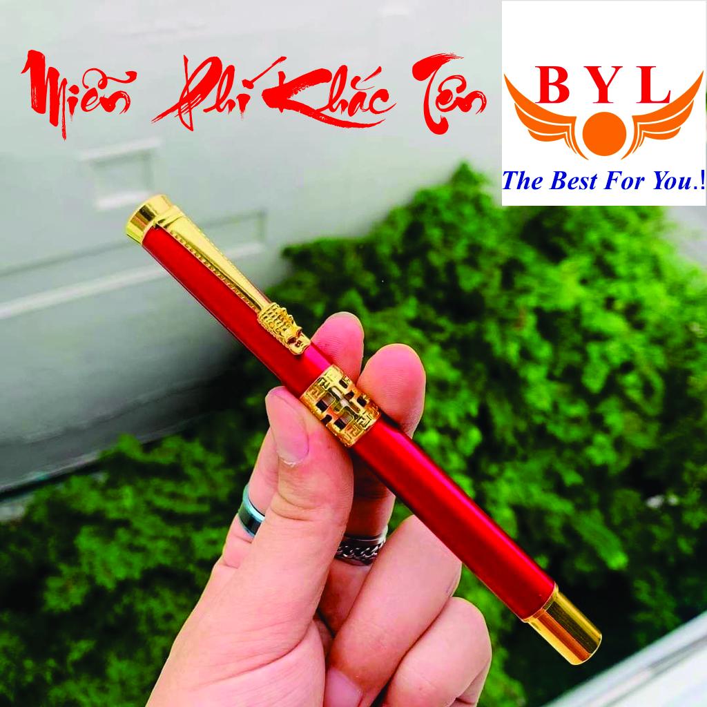 Quà tặng Tốt nghiệp khắc tên/Bút bi mực nước/Bút kim loại BYL