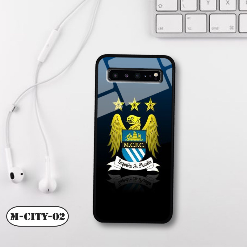 Ốp lưng kính 3D Samsung S10 5G hình đội bóng