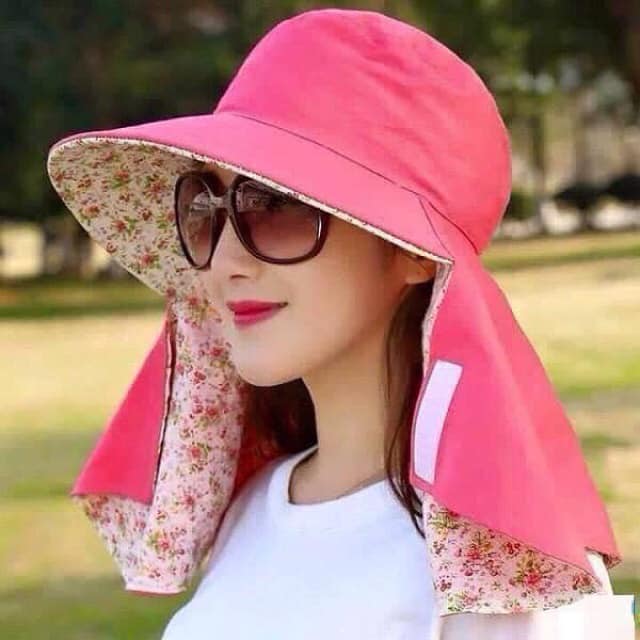 Mũ chống nắng 2 mặt xinh xinh