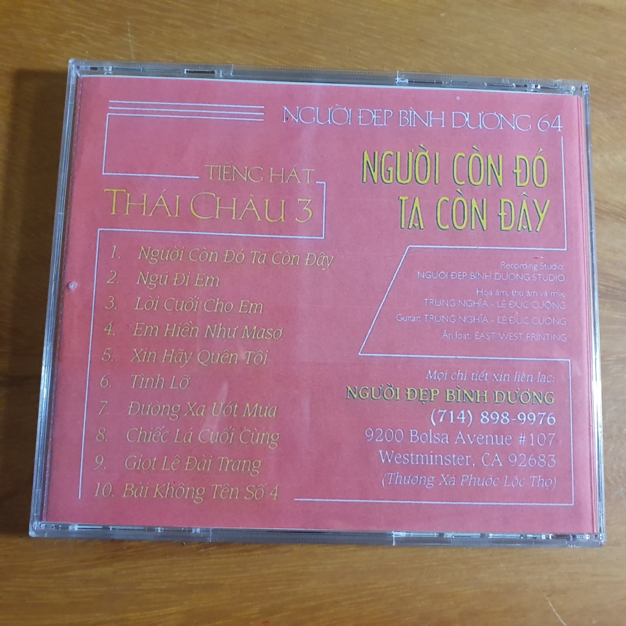 [MDCD] Bộ 4 Đĩa CD Thái Châu Chọn Lọc