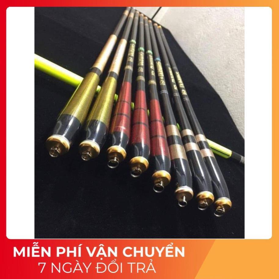 -* cần câu tay shimano 5h 3m6,4m5,5m4,6m3 tặng kèm đọt phụ *-