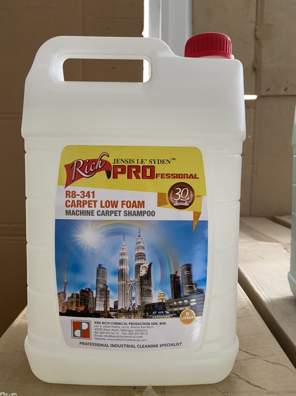 NƯỚC GIẶT THẢM, NỆM, GHẾ SOFA,... ÍT BỌT (PHUN HÚT) RICH PRO R8-341