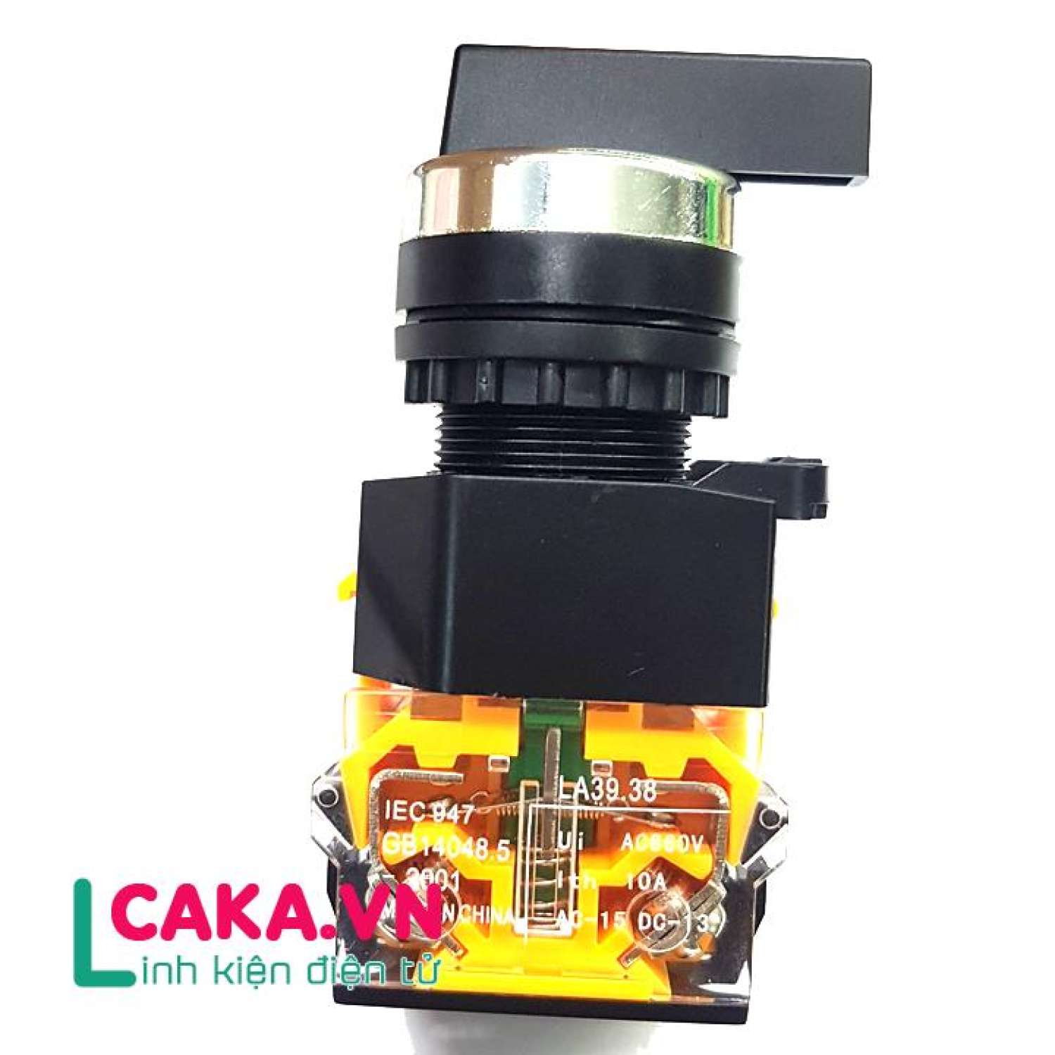 Công tắc xoay 3 vị trí LA39 phi 22