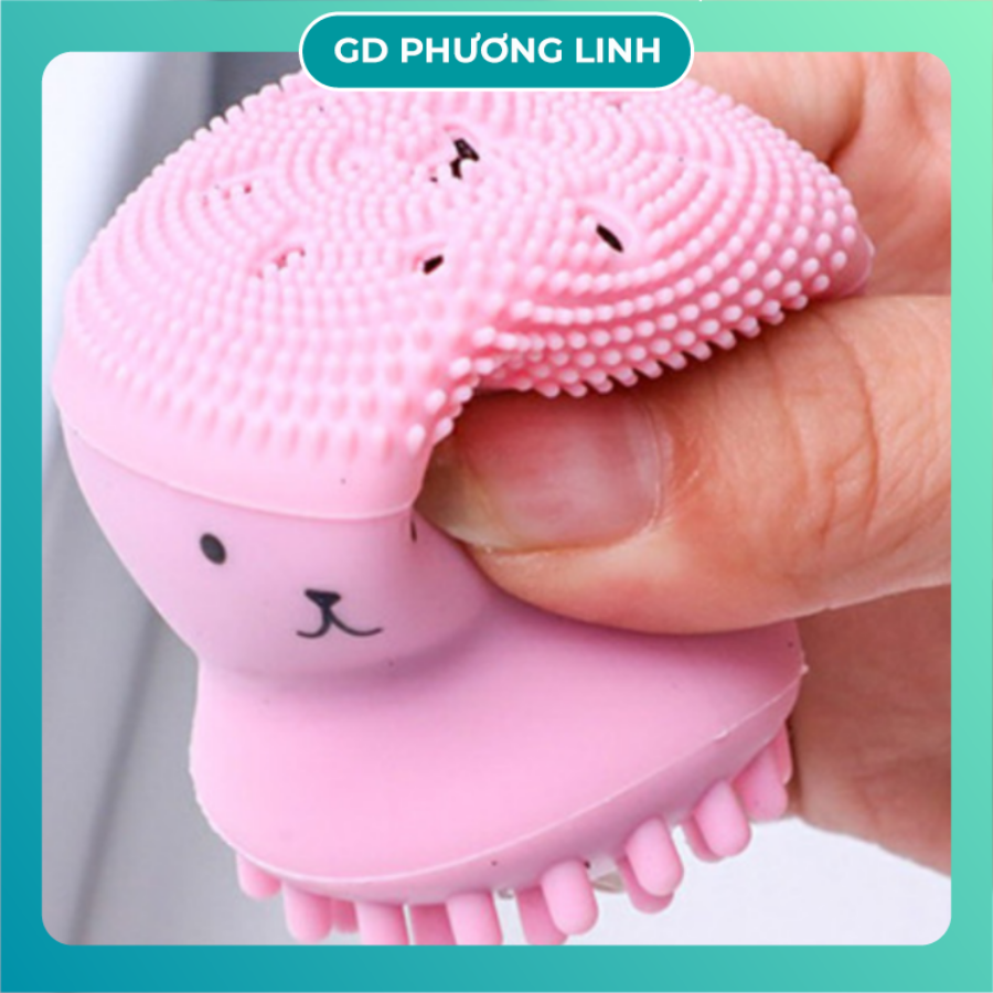 Cọ Rửa Mặt Bạch Tuộc Làm Sạch Sâu Da Mặt