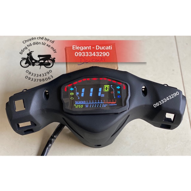 Trọn   bộ bợ cổ Elegant - chế Ducati