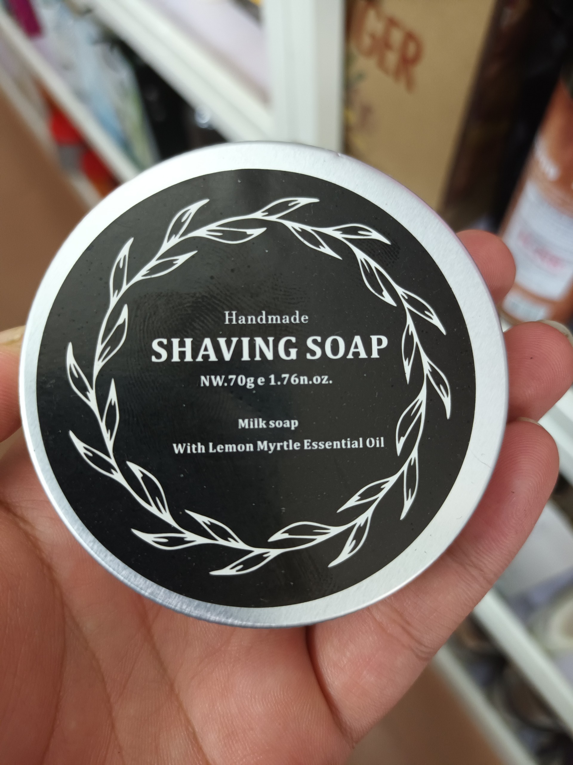 Sáp cạo râu nam shaving soap 70g
