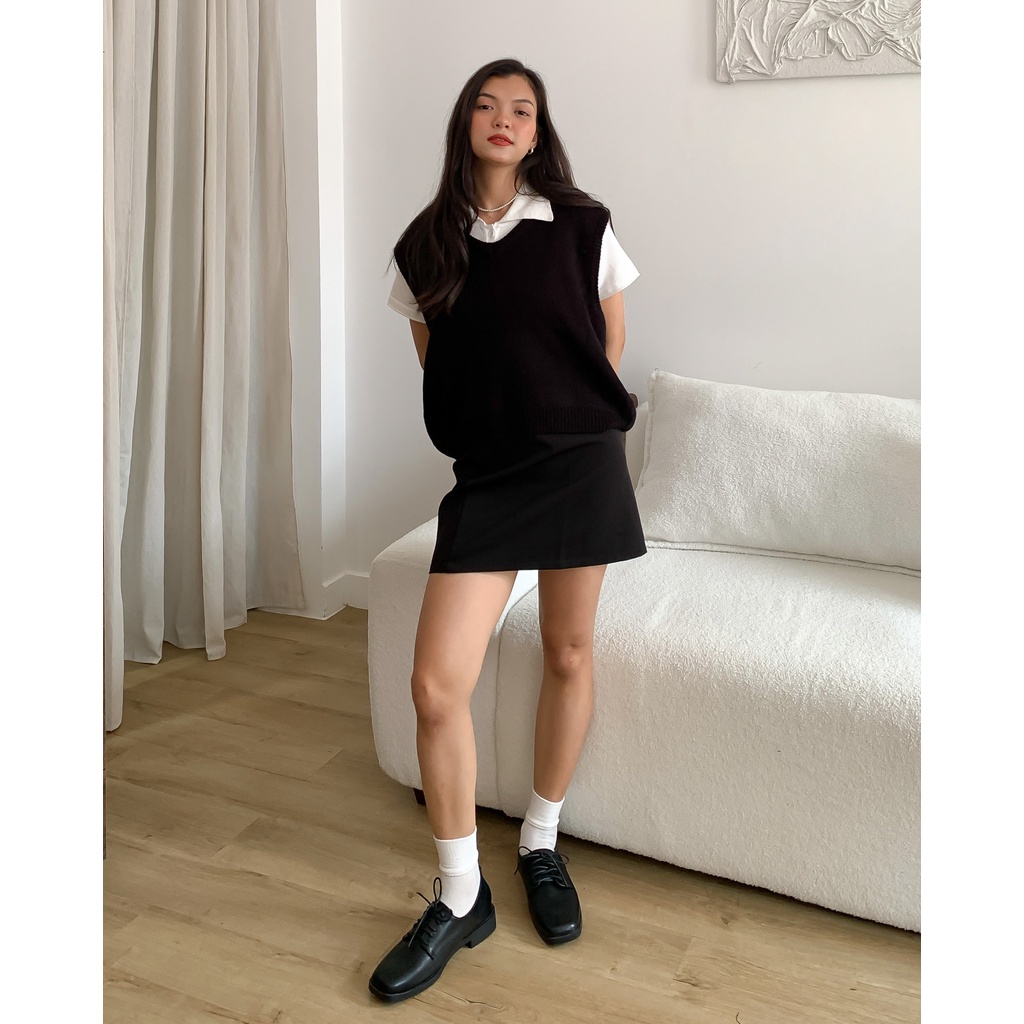 Áo Len Polo Nữ Basic Maisone | HQ2180 | Lana Official