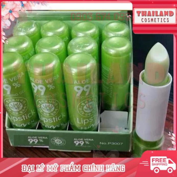 Thật 100% - Son dưỡng môi nha đam Thái Lan - Thỏi - 01.12