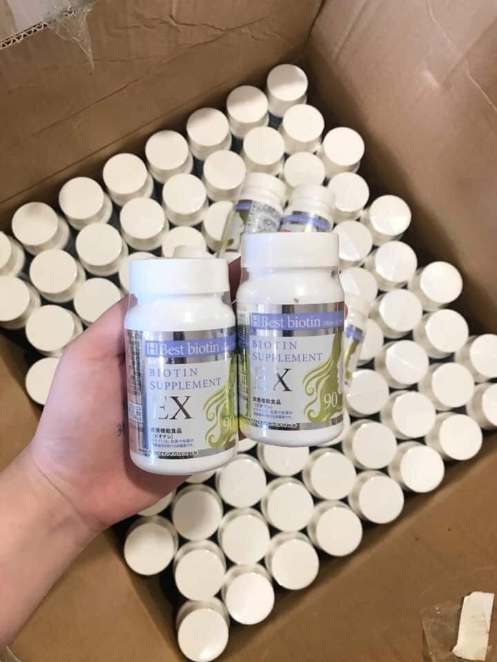 Viên Uống Mọc Tóc Best Biotin Supplement EX (90 Viên)