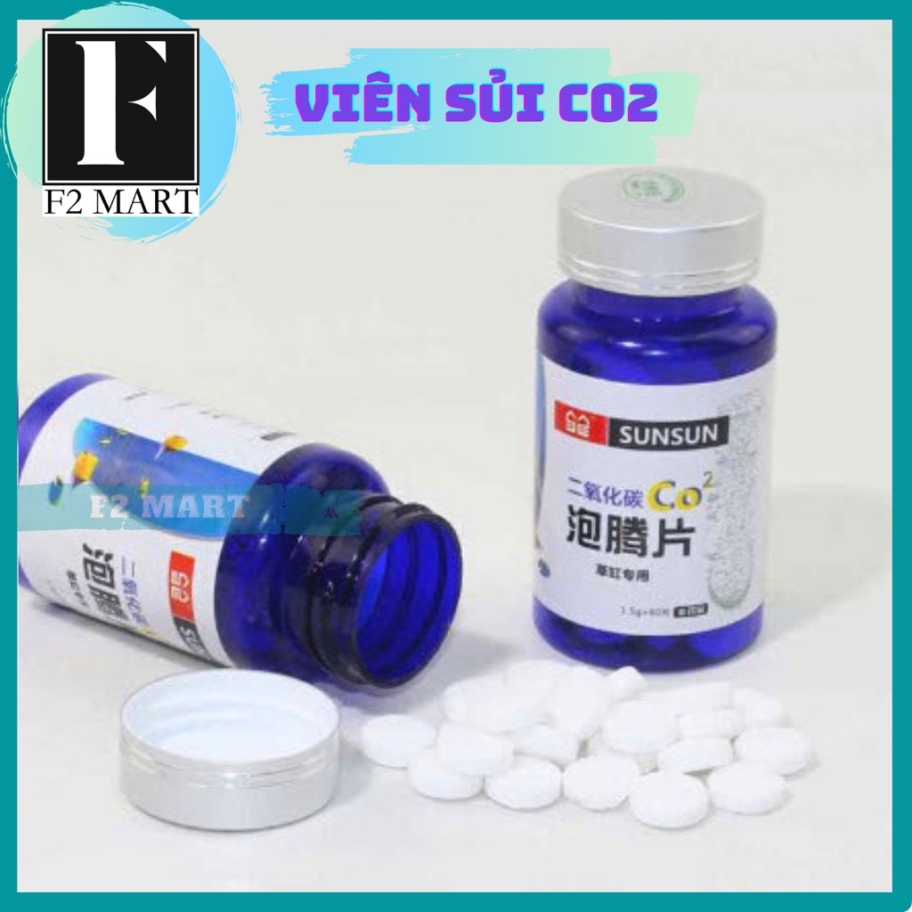 Viên Sủi CO2 SunSun Cho Bể Thuỷ Sinh (Combo Gói Lẻ 10v)