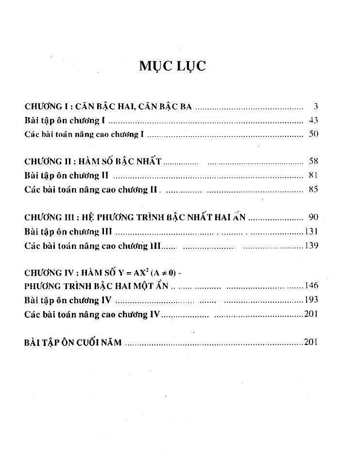 Sách Ôn tập Toán 9 - Đại số + Hình học