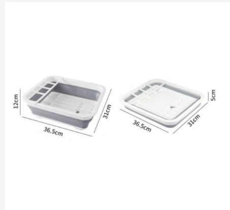 Rổ nhựa Silicon úp chén đĩa tiện lợi