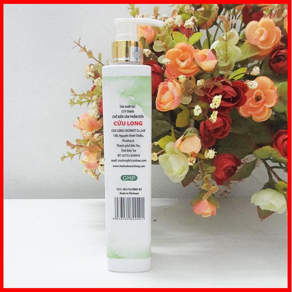[HCM]Dầu Gội Đầu Từ Dừa Cửu Long Chai 250ml