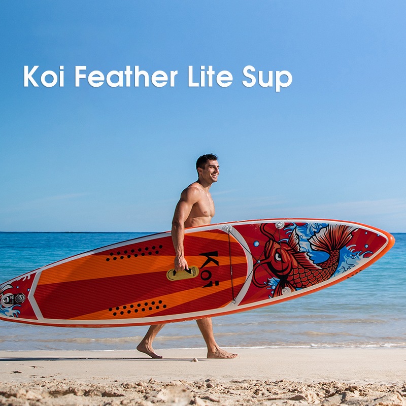 Ván chèo đứng bơm hơi koi feather lite sup 3,5m