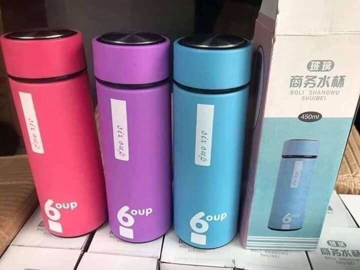 BÌNH GIỮ NHIỆT THỦY TINH 2 LỚP 450ML
