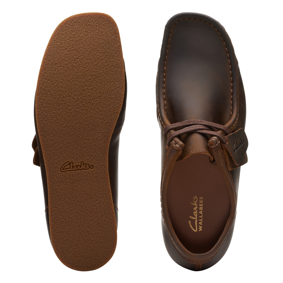 Giày Buộc Dây Da Nam Clarks - WallabeeEVO