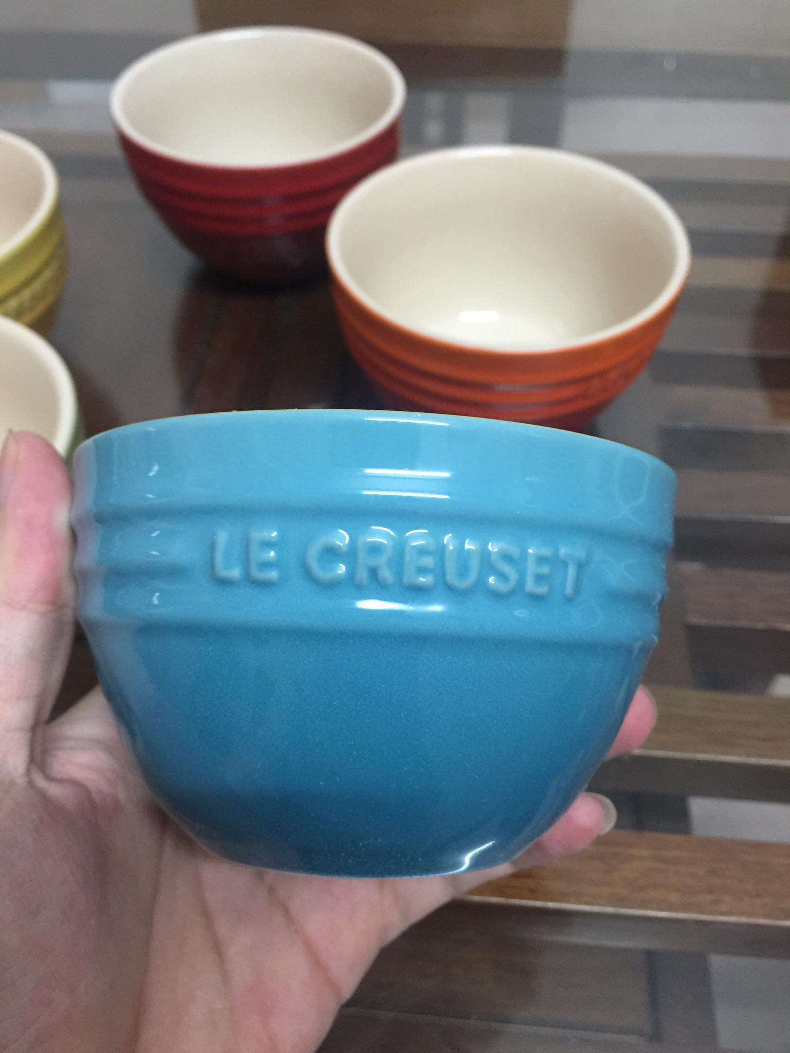 Set 05 bát ăn cầu vồng Le Creuset