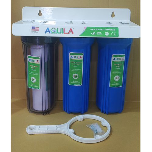 [HCM]Bộ lọc nước sinh hoạt 3 cấp Aquila 30C3  (có phụ kiện kèm theo)