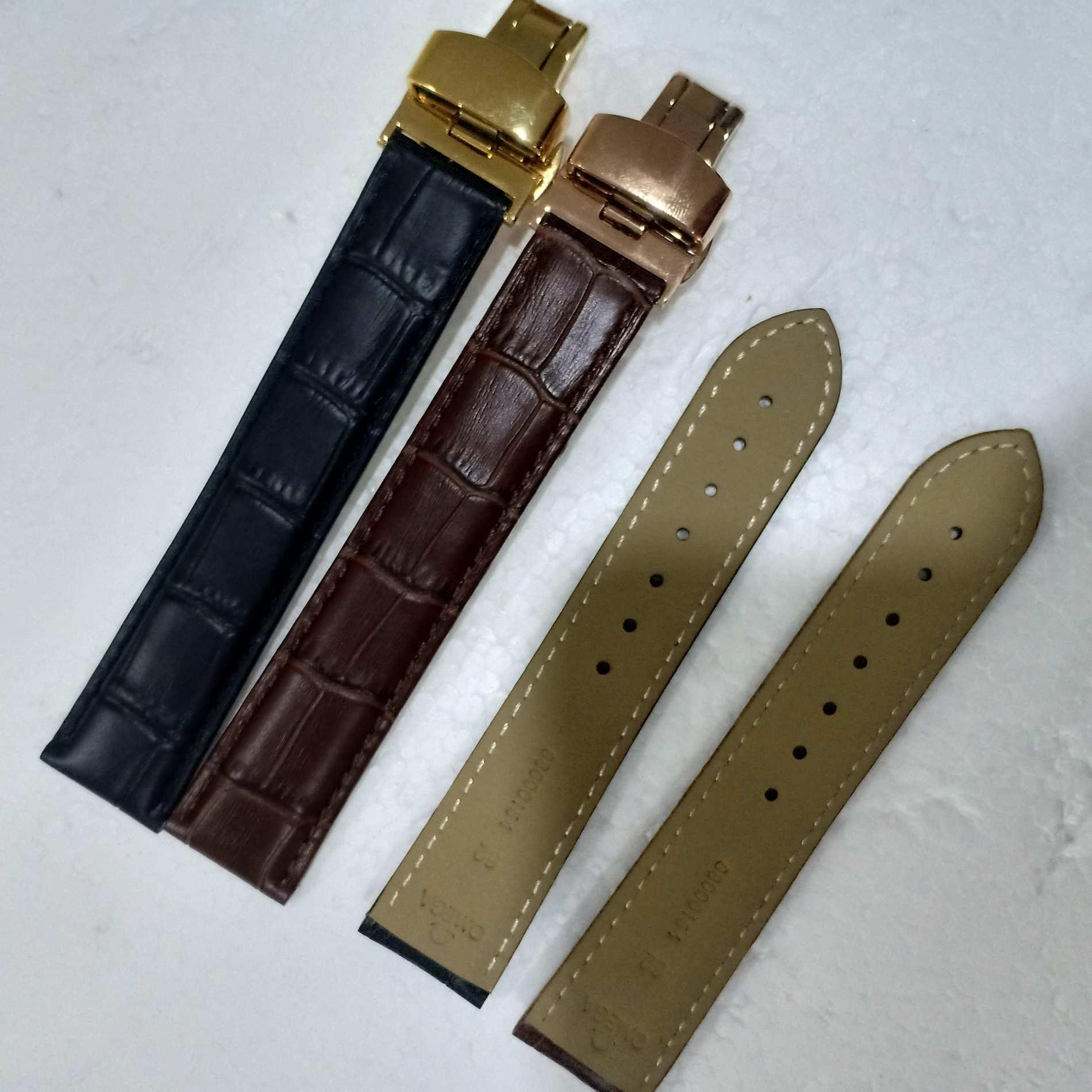 Dây Da Đồng Hồ Omega kèm khóa bấm