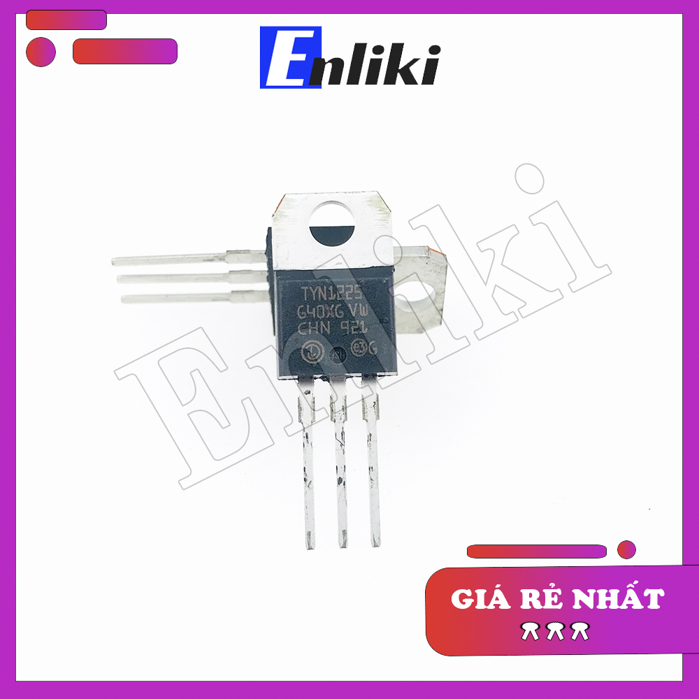 TYN1225 25A 1200V TO220 () SCR