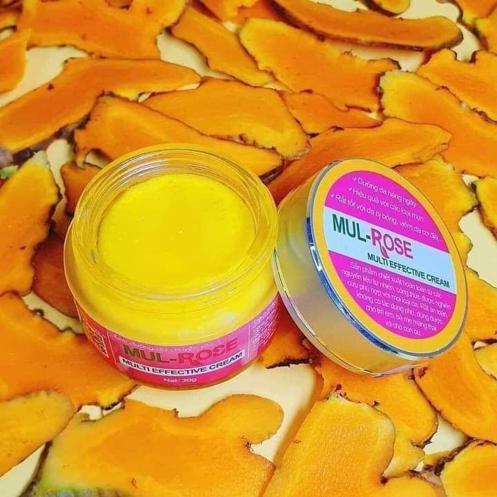 Kem bôi da kem nghệ đa năng mul rose 30g