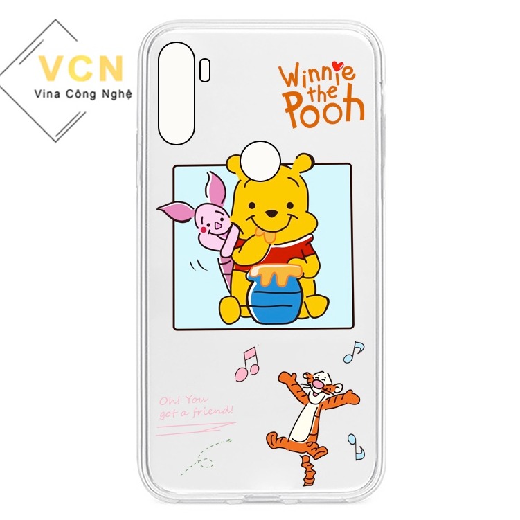 [HCM]Ốp lưng đủ dòng Vsmart Joy 3/Joy 4/Active 1/Active 1+/Bee/Bee 3/Live/Star/Star 4/Aris/...dẻo trong in hình phim hoạt hình Gấu Pooh(sản phẩm có 2 hình)