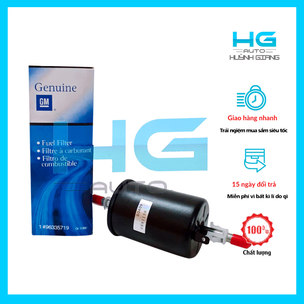 Lọc nhiên liệu Aveo, Lacetti EX, Matiz, Lanos, Nubira, Spark - _Hgauto