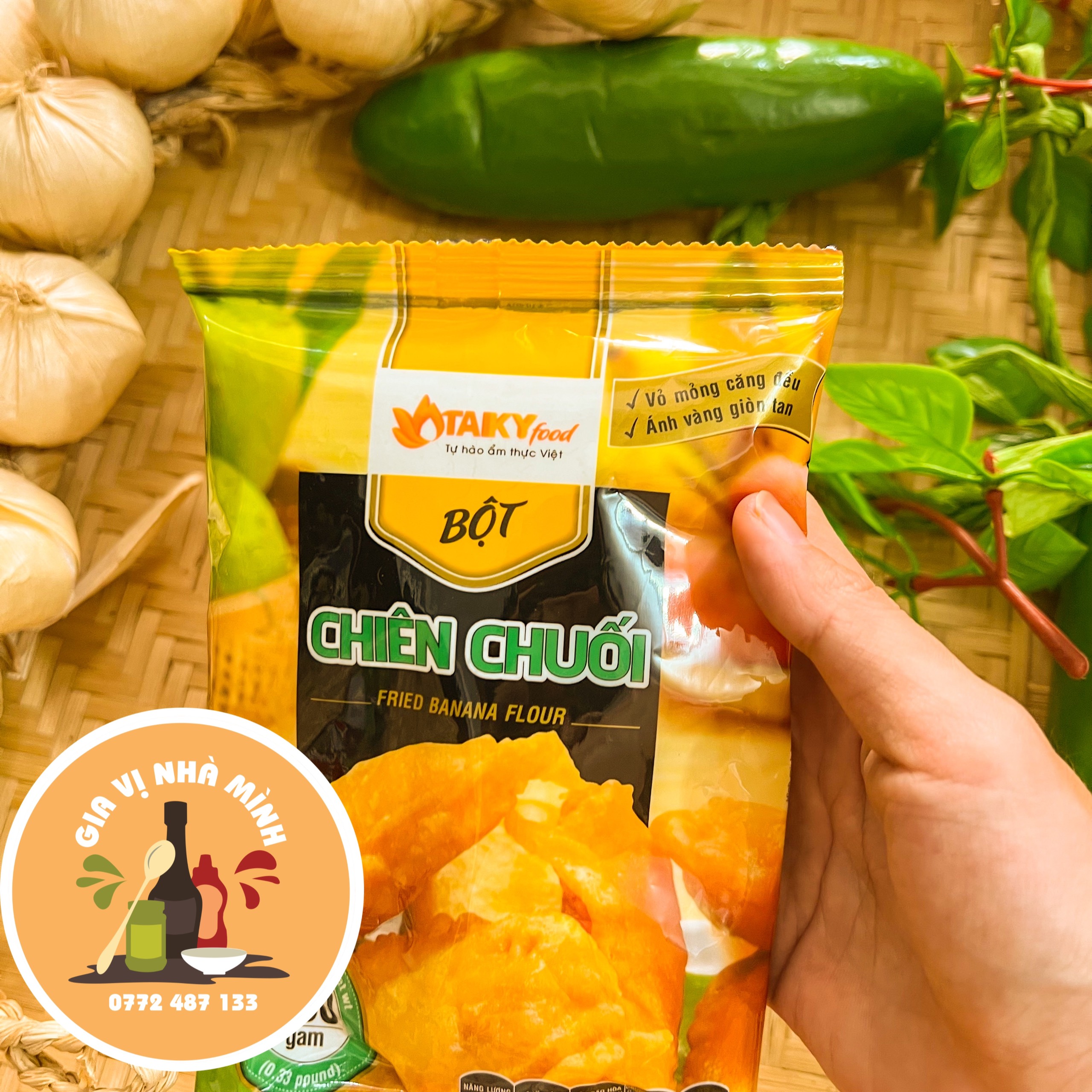 BỘT CHIÊN CHUỐI TÀI KÝ - GÒI 150GR