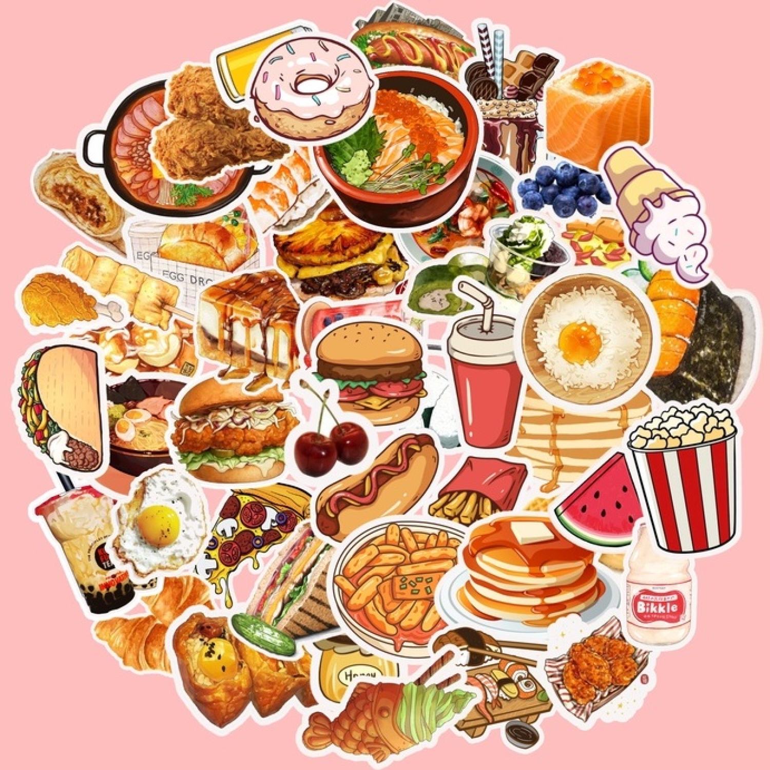 Set 50 hình thức ăn mlem mlem