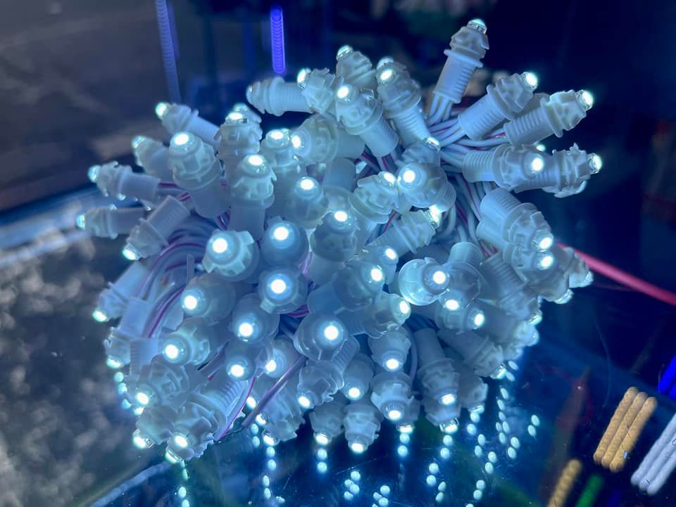 LED ĐÚC F5 - 12V ( 1 DÂY 50 CON)