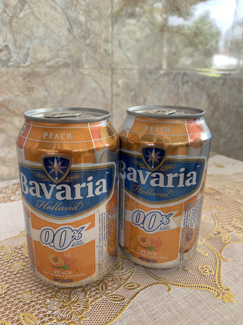 Bia Bavaria đào thuần chay 330ml
