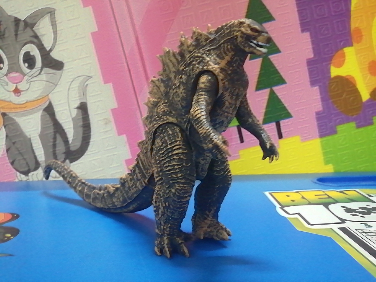 Mô hình Godzilla 2019 ( màu nâu ) 30x15 cm ( King of the Monsters - MonsterVerse )