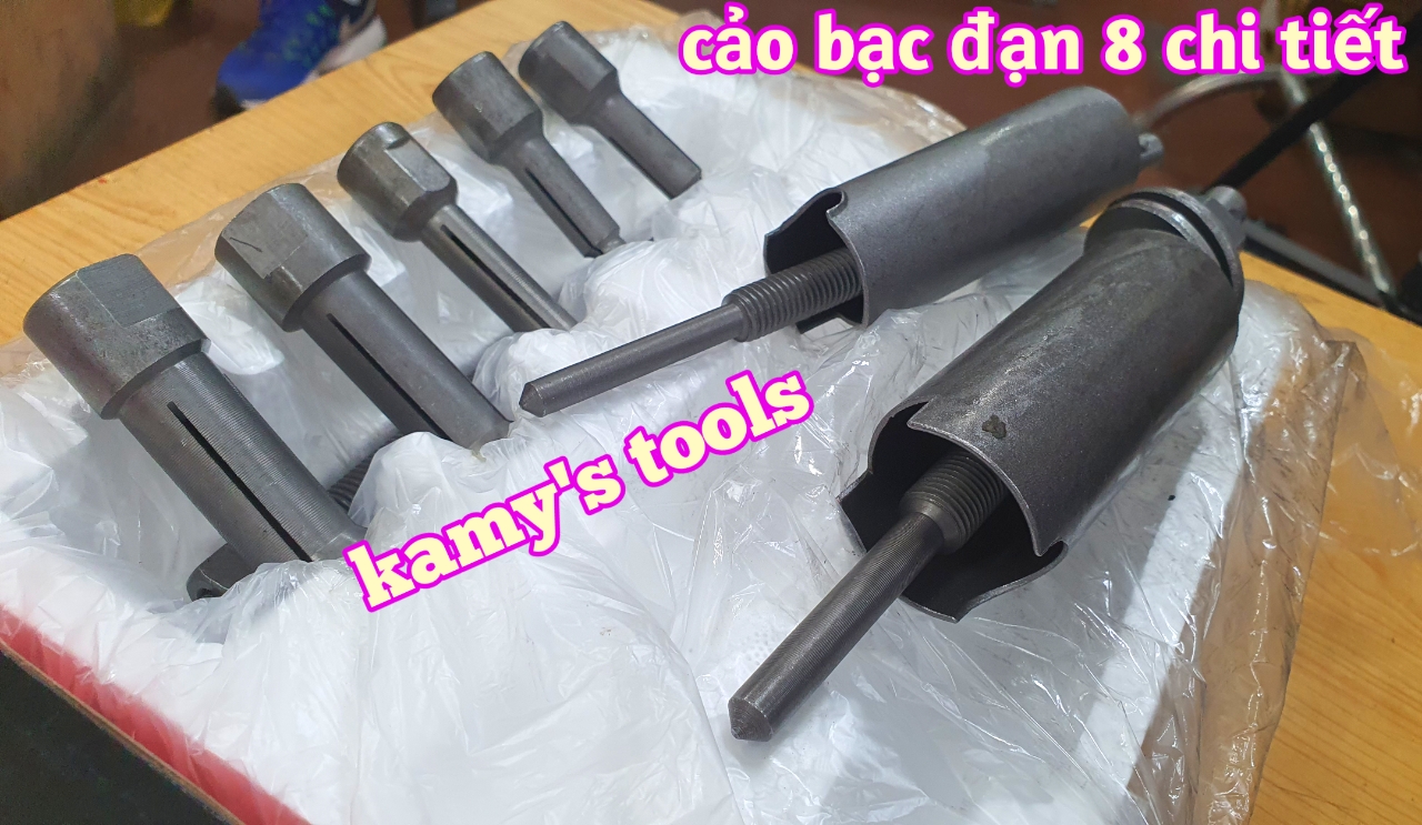 [HCM] Bộ Cảo Bạc Đạn 8 Chi Tiết Từ 10mm-25mm Trigoldte