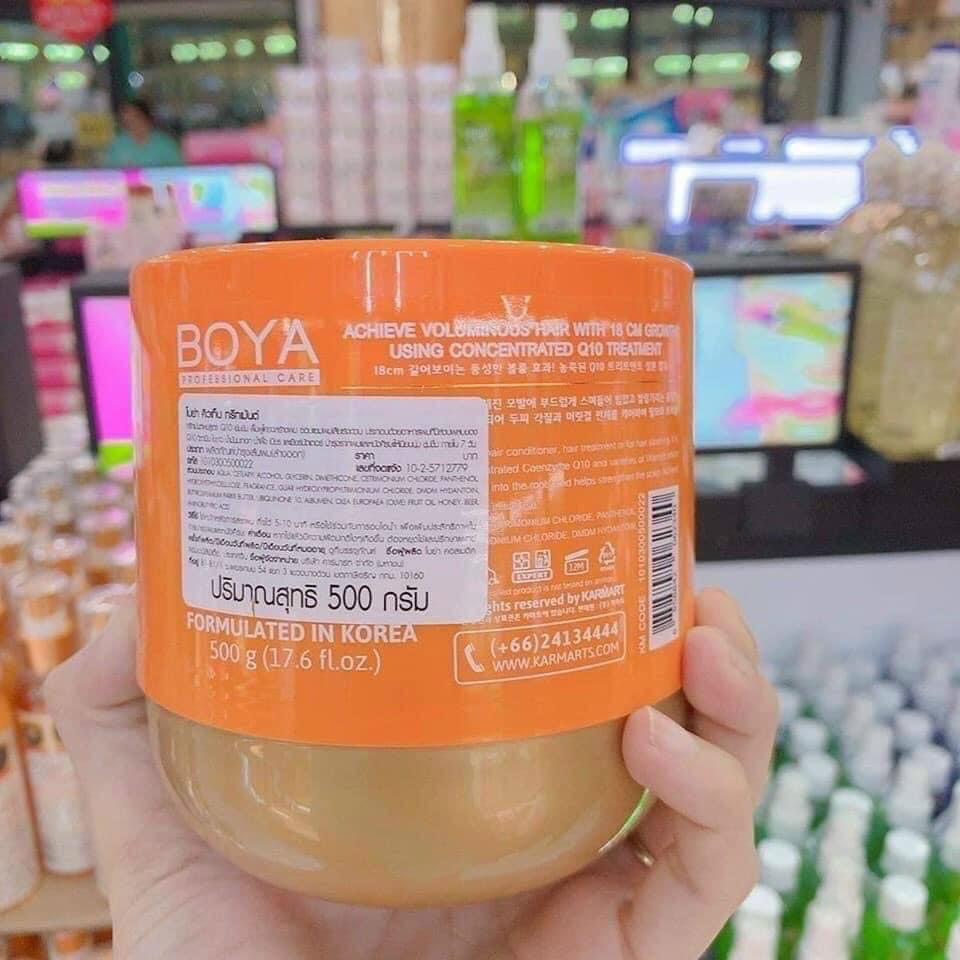 Kem Ủ Tóc Boya Hair Treatment Q10 Thái 500ml