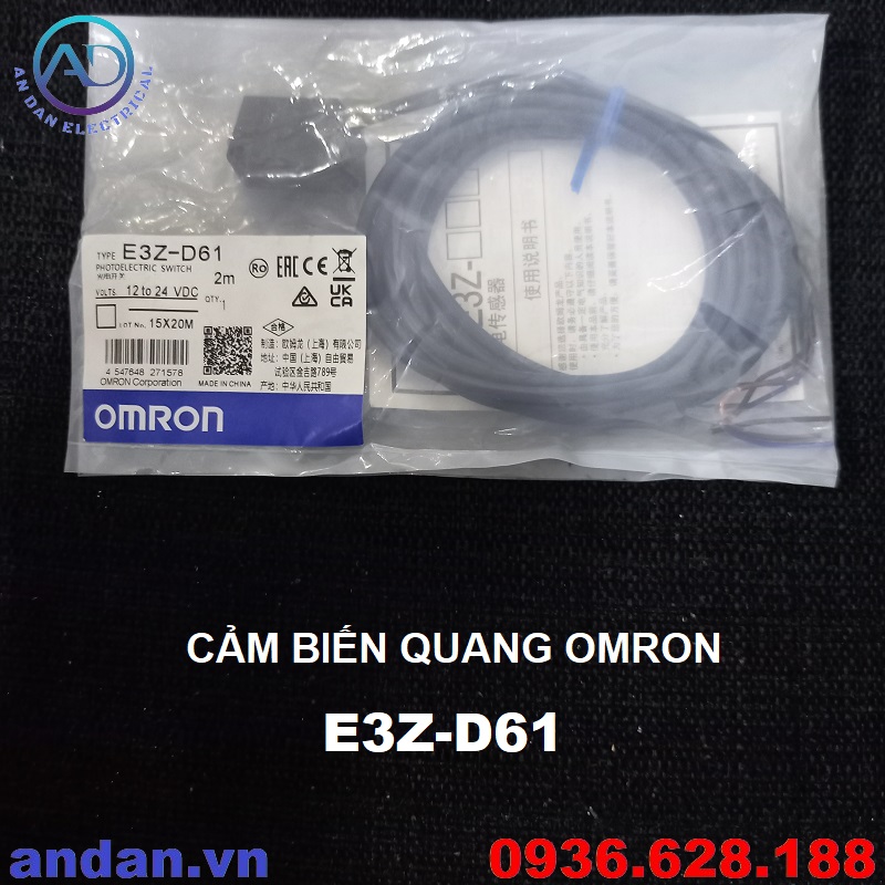 Cảm biến quang omron e3z-d61 e3z-d62 e3z-r61. photoelectric sensor - omron e3z-d61 e3z-d62 e3z-r61