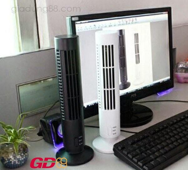 Quạt điều hòa mini hình tháp để bàn