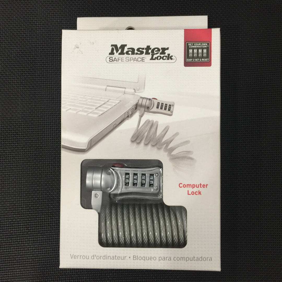 Khóa Laptop Master Lock 2120 EURD (bạc)