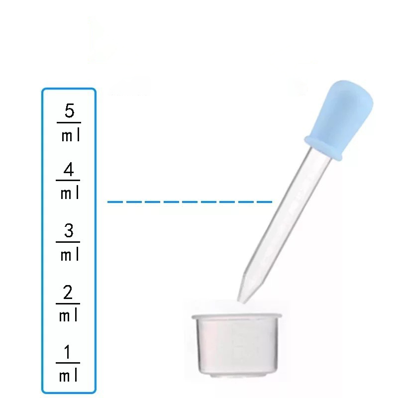 Ống bóp (10 cái) ống bóp nhỏ giọt silicon 5ml