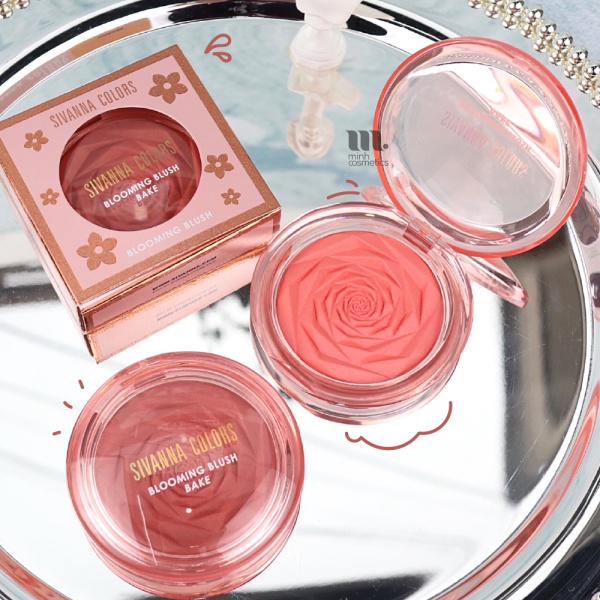 Phấn má Sivanna Colors 8g Blooming Blush HF8102