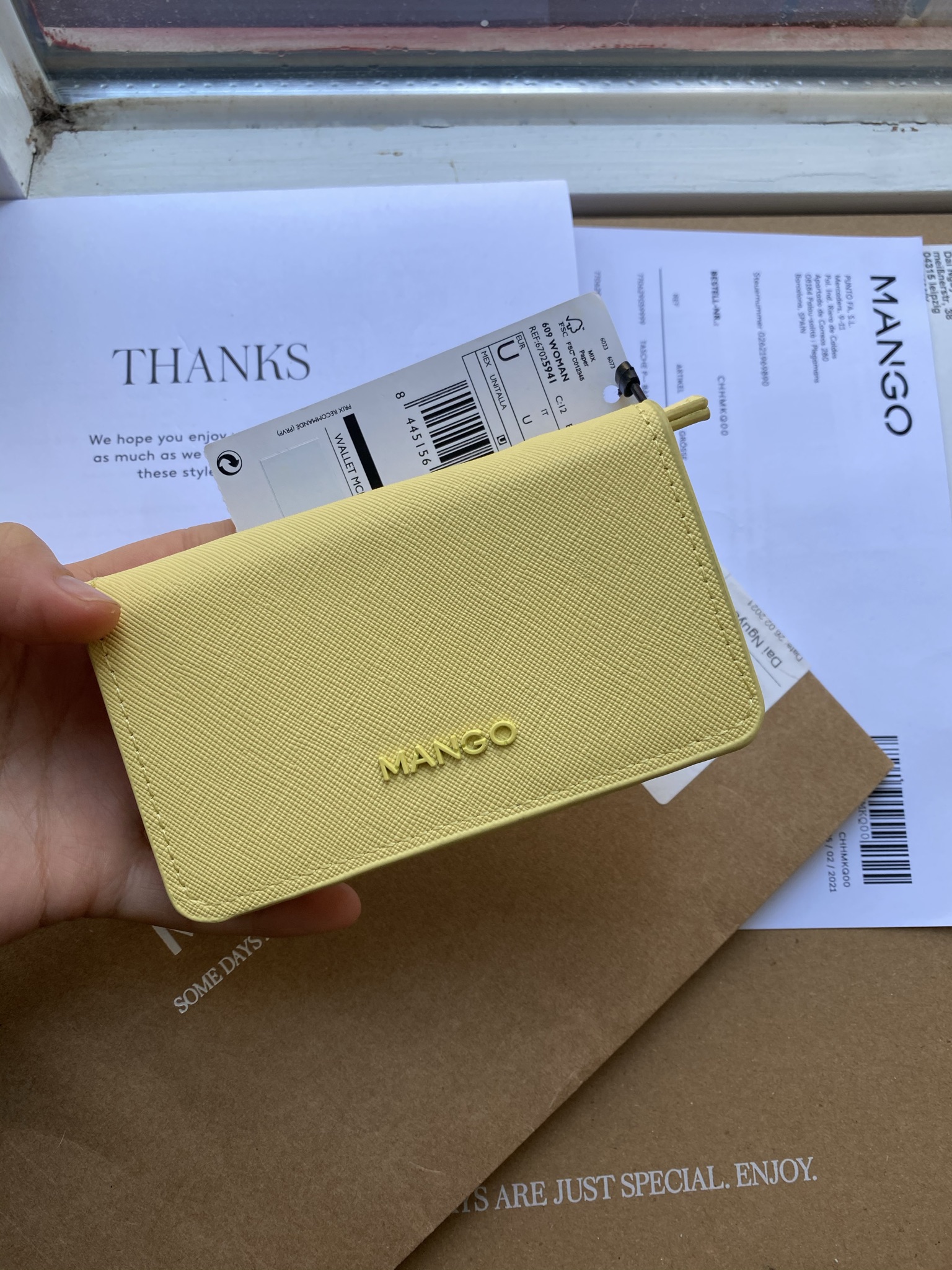 Ví Mango store Đức đủ bill