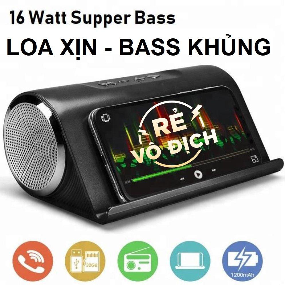 Có video Loa Bluetooth LP-V9 Có Giá Đỡ Điện Thoại Tiện Lợi, Super Bass, 3 Loa, Âm Thanh To Cực Hay, Sang Trọng, Nhiều Màu - Jusa