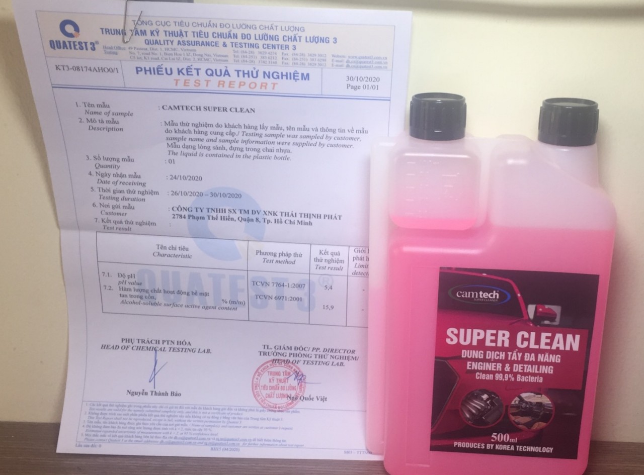 [HCM]DUNG DỊCH TẨY RỬA ĐA NĂNG ĐẬM ĐẶC SUPER CLEAN 1L