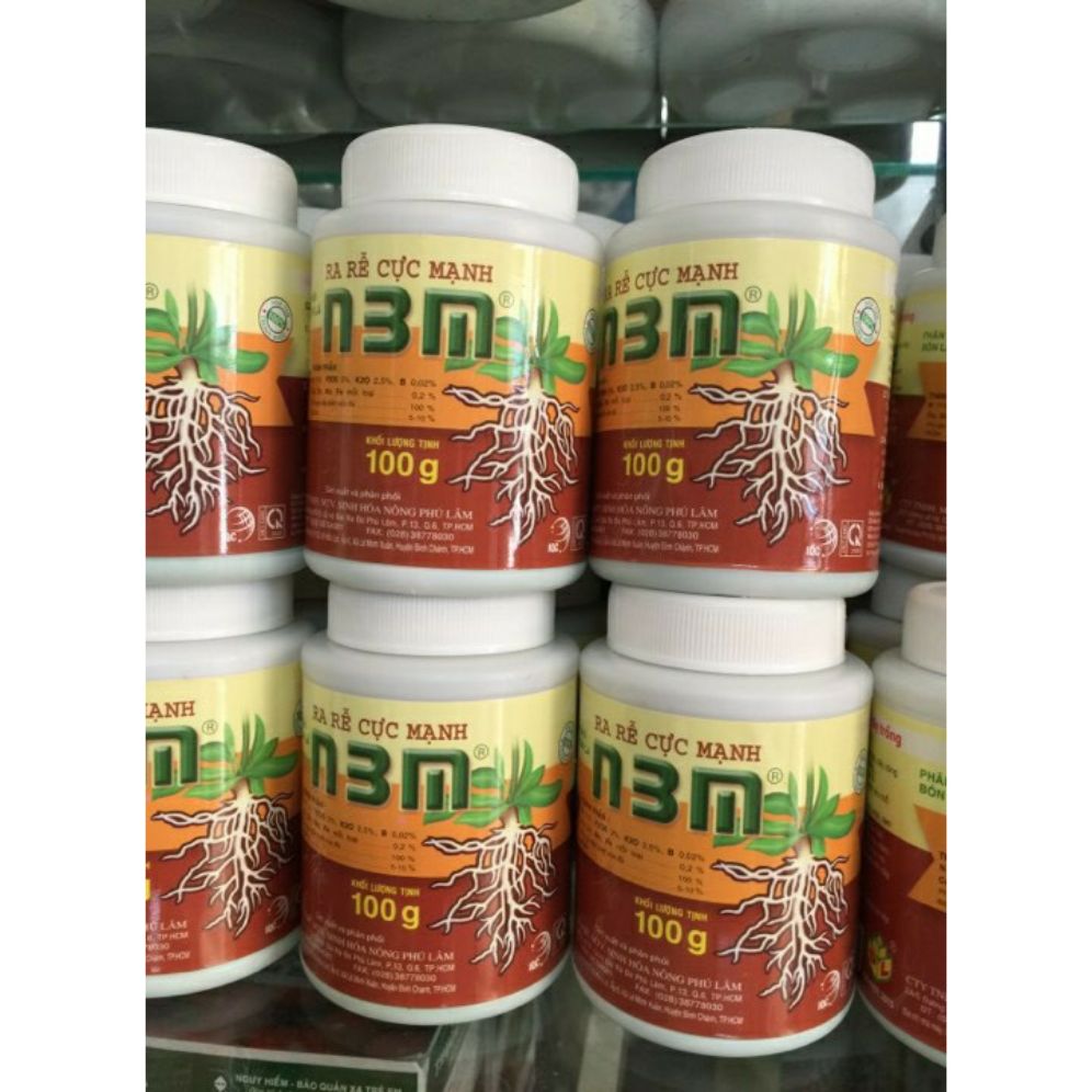 Phân bón ra rễ cực mạnh n3m hũ 100gr
