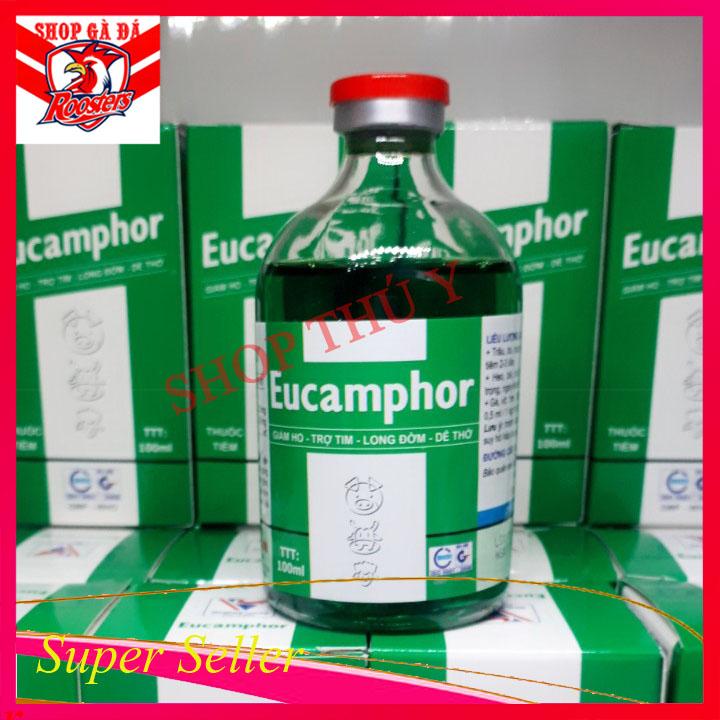 Eucamphor Giảm Ho, Trợ Tim, Long Đờm Dễ Thở Chai 100 ml