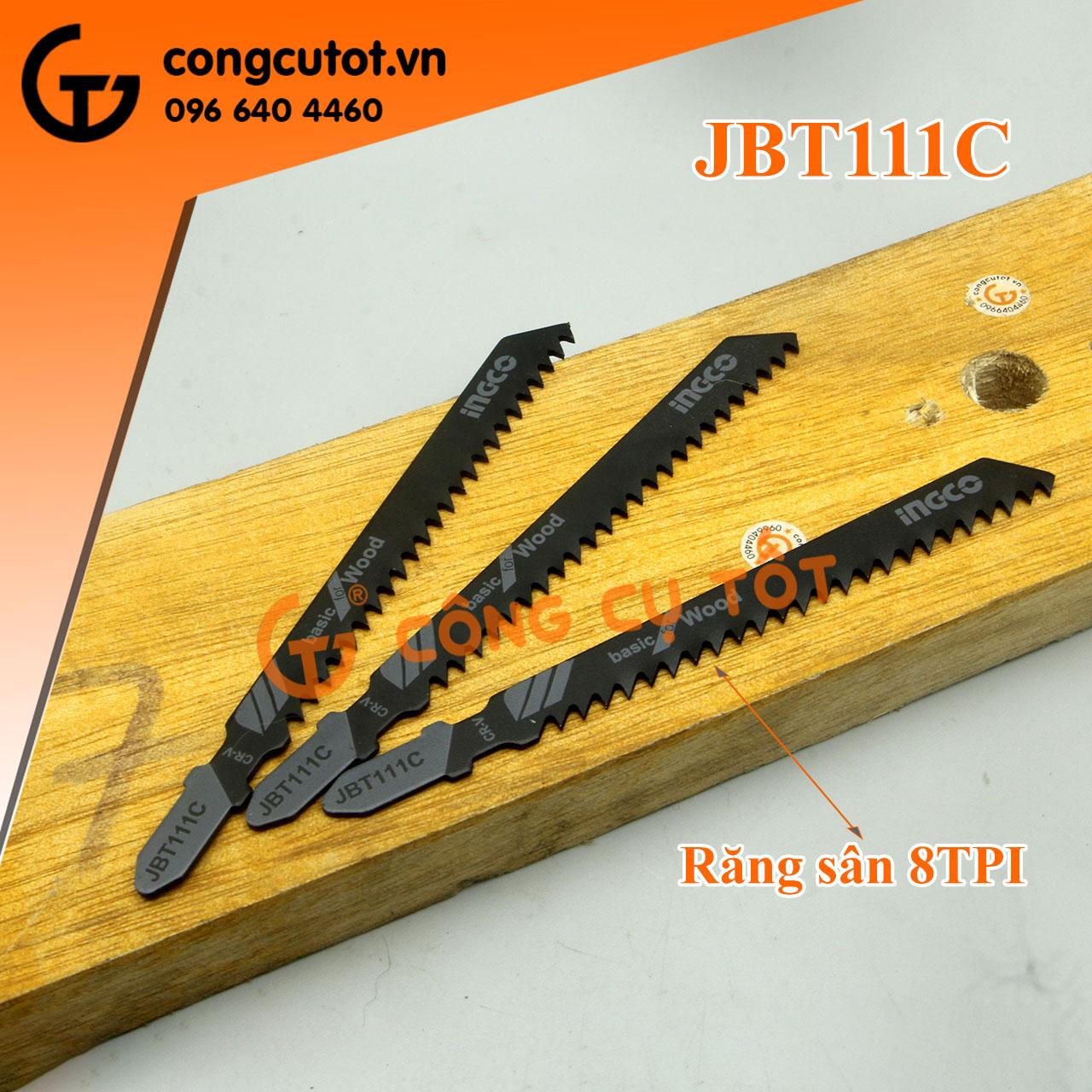 Bộ 5 lưỡi cưa lọng gỗ INGCO JBT111C