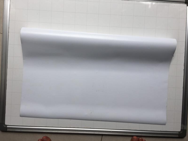 1m x 62cm x 0.5mm nam châm dẻo phủ lớp nhựa PVC trắng