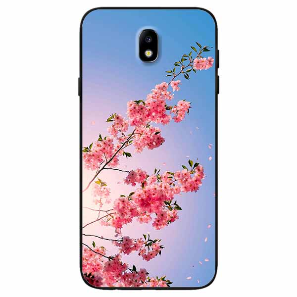 Ốp lưng dành cho samsung j3 pro j7 pro mẫu hoa đào rơi
