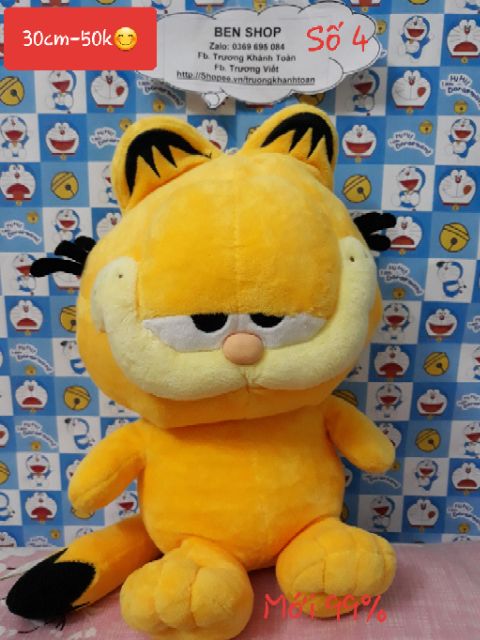 [HCM]Mèo Garfield  Cao 30Cm Mới 100% Còn Tag Ko Tag